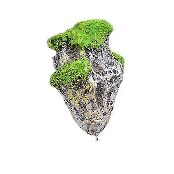 4X Aquarium Floating Rocks Suspended Artificial Fish Tank Decoration S
