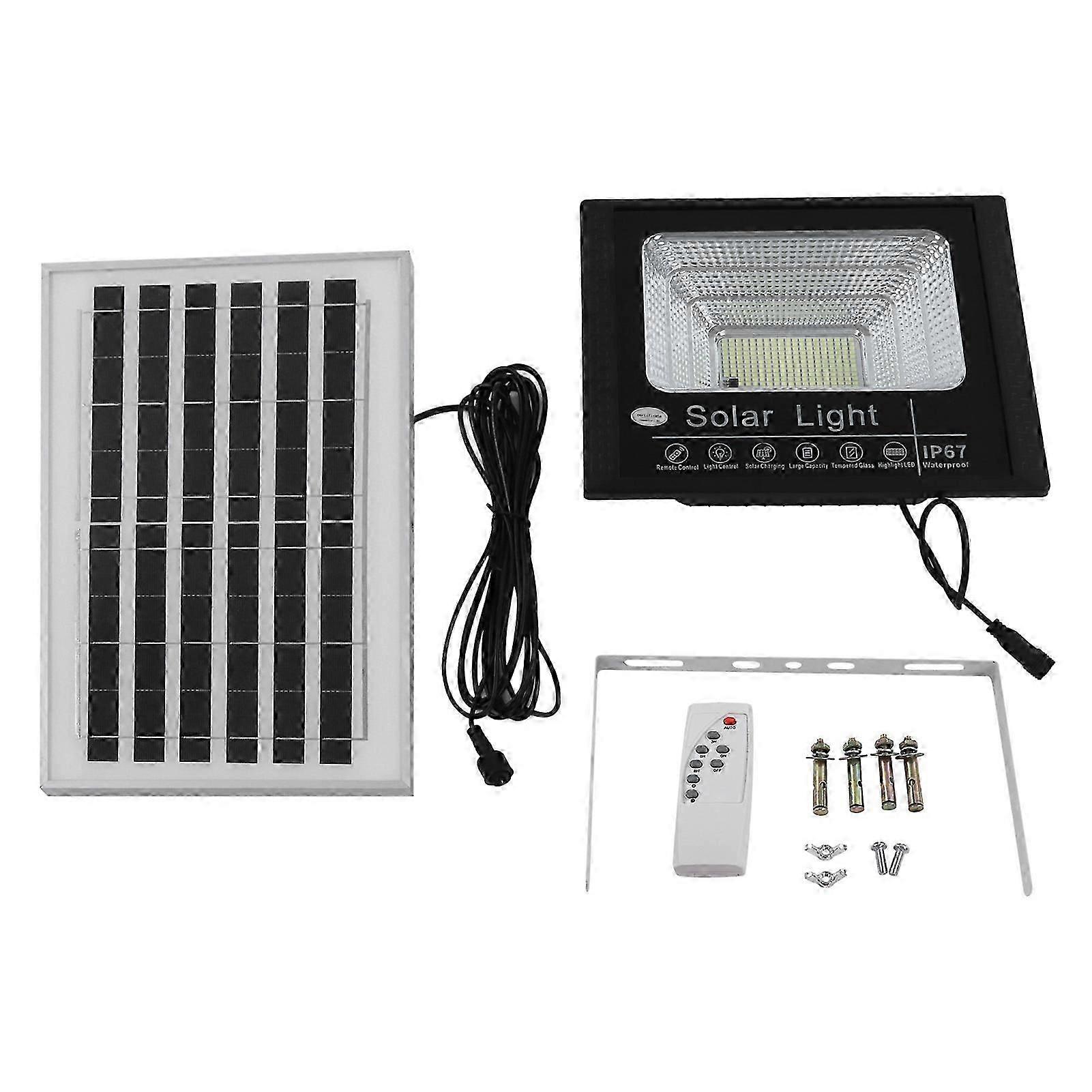 8W 6V Solar Panel Light with Remote Control Timing Function Solar Street Lamp IP67 Protection