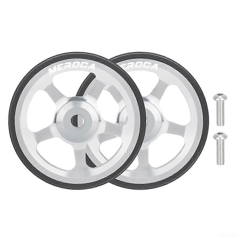 60 mm Titanium Alloy Folding Pin for Brompton 3Sixty Silver Lightweight Durable Replacement Part