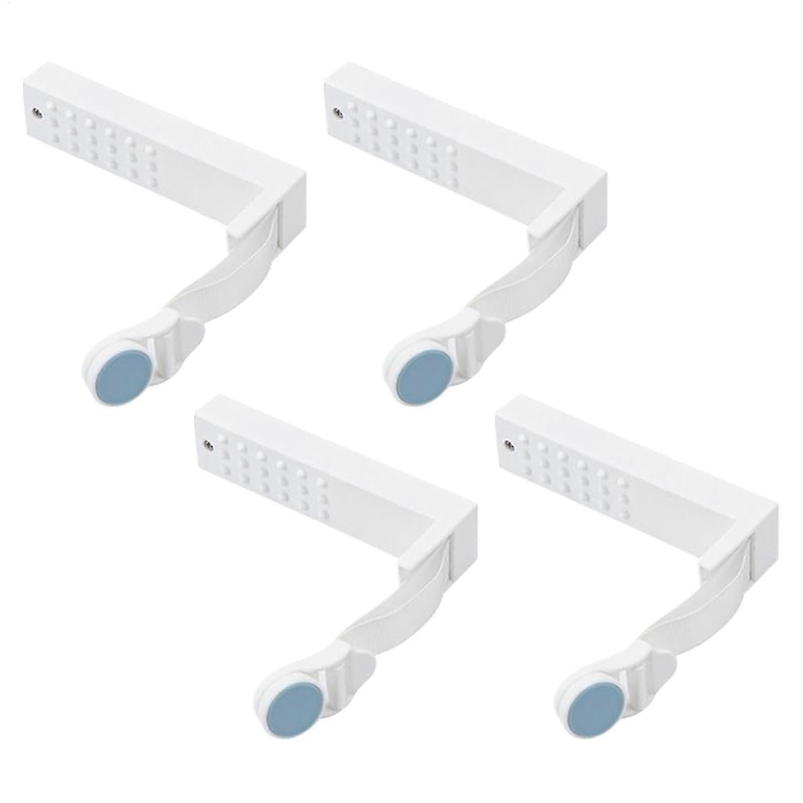 Sable Support Eckblatt Nachfolger Bed Sheet Support Clips, 4-Piece Portable Blue Mattress Protector Straps