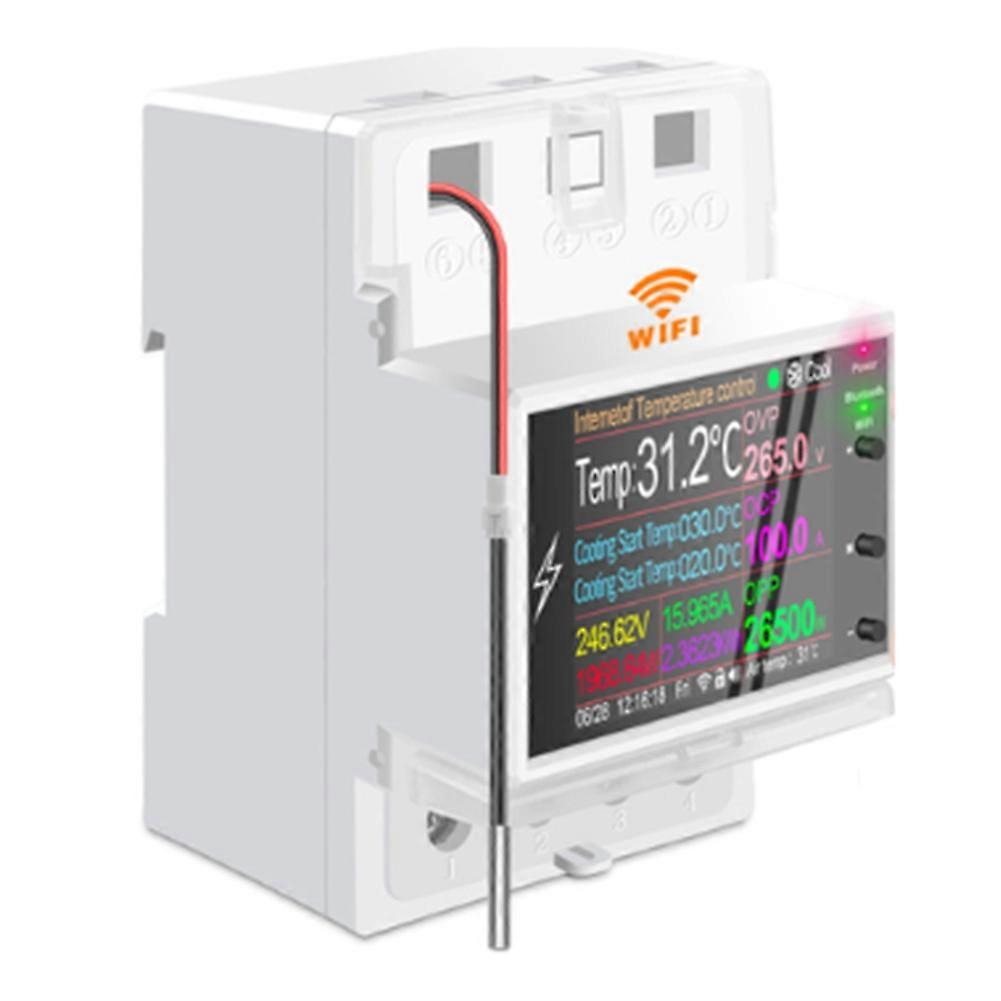 AT4PTW WIFI Tuya Din Rail Digital Thermostat Incubator