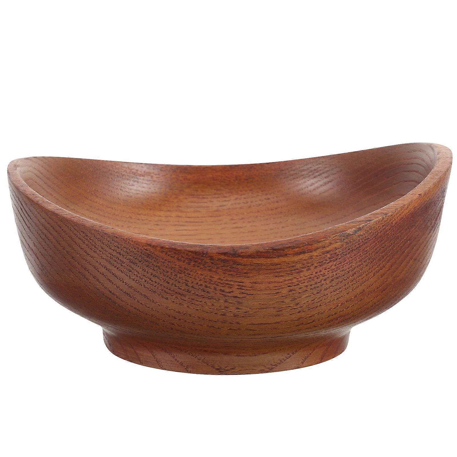 Stylish Wood Salad Bowl, Combining Functionality and Aesthetic Appeal