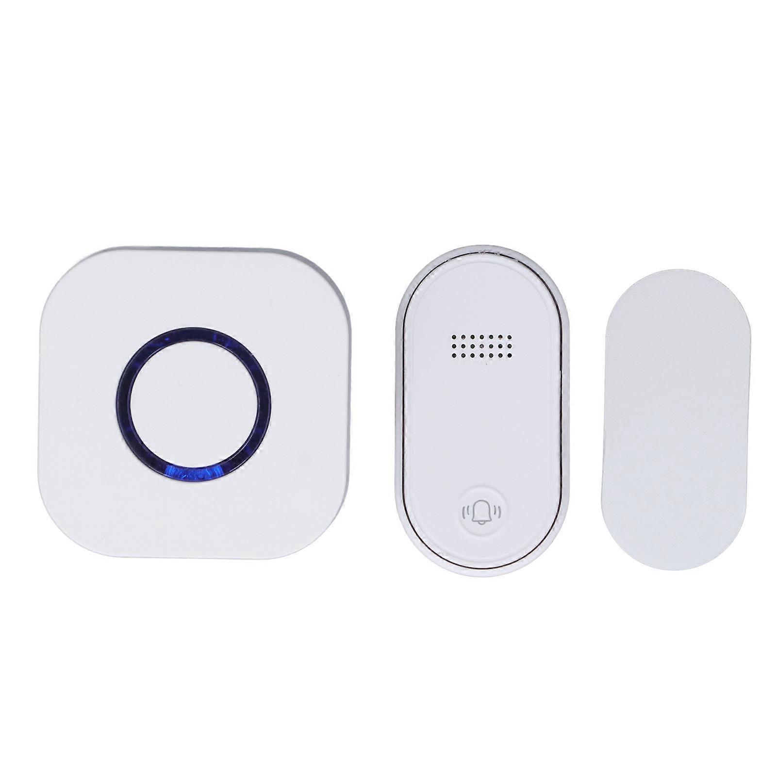 Wireless Caregiver Pager with Emergency Alert, Long Range, Adjustable Volume, EU Plug