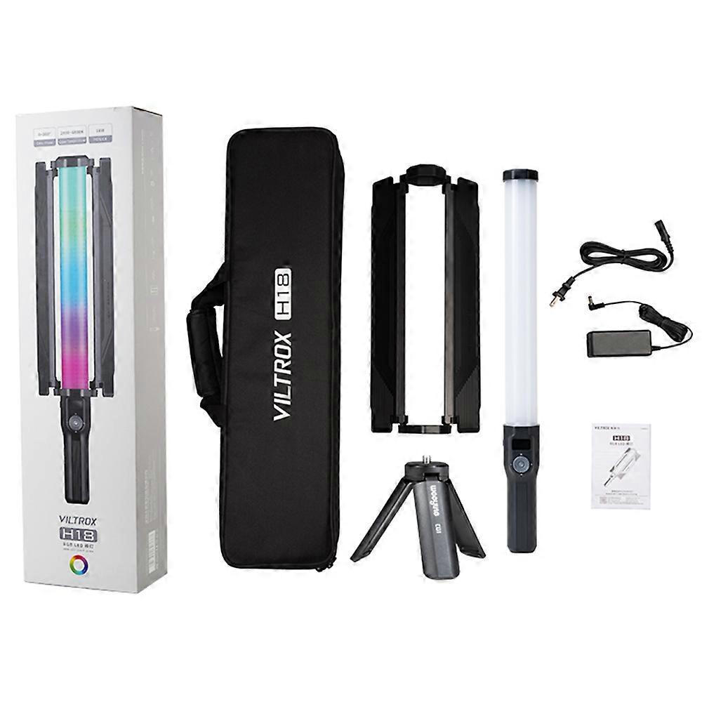 RGB Handheld Light Stick: Portable LED Wand with 26 Scene Effects and Dual Power Options