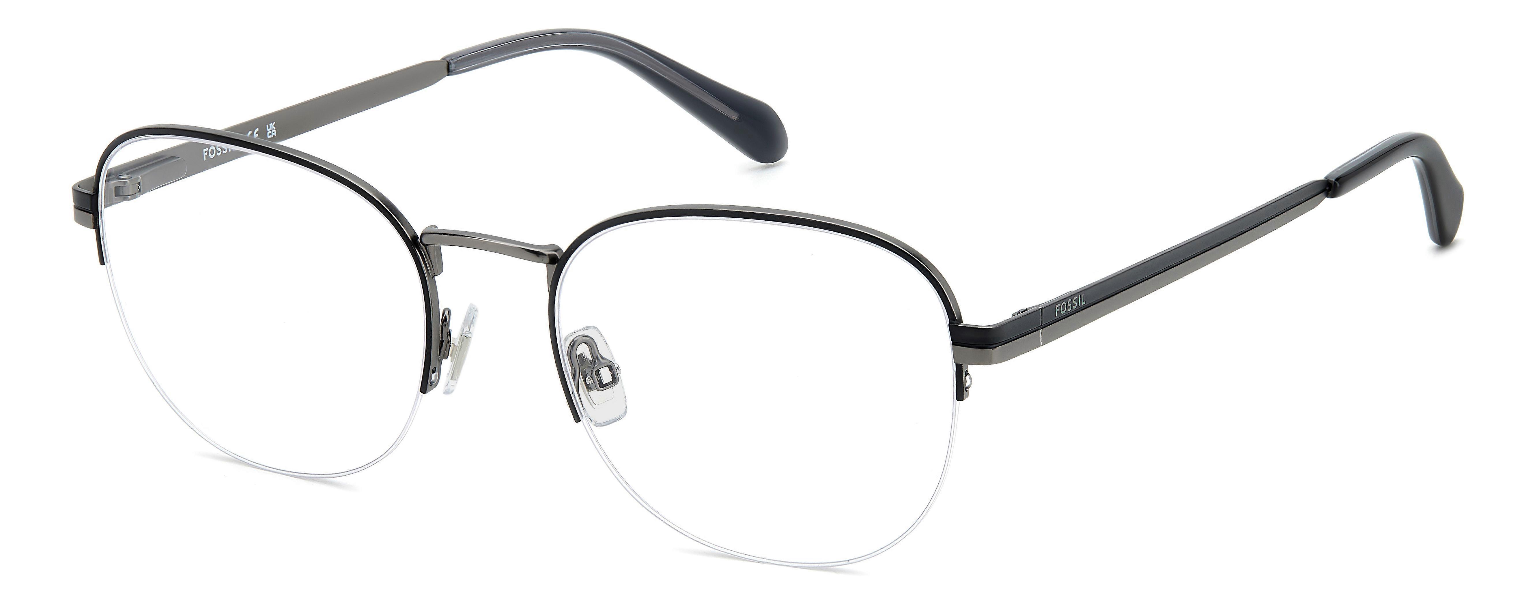 Eyewear Frames FOSSIL FOS 7184/G 003 MATTE BLACK 52/19/145 MAN
