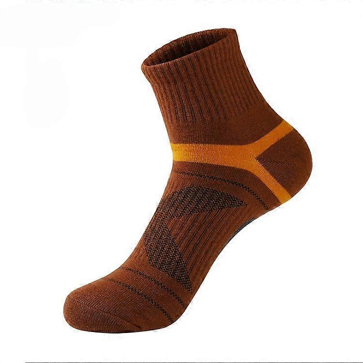 High Quality 5 Pairs Combed Cotton Men's Socks New Casual Breathable Sport Socks Man Stripe Long Sock Plus Size
