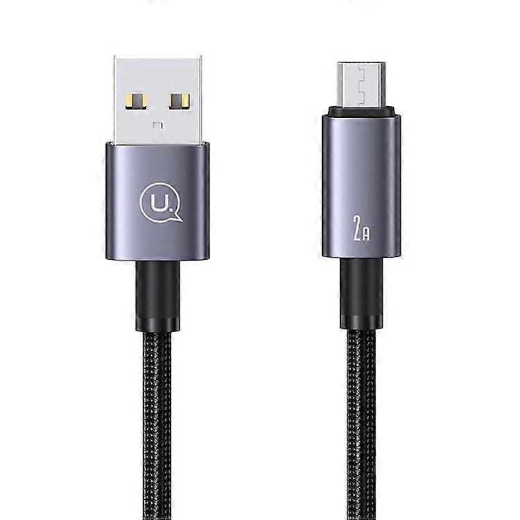 USAMS US-SJ668 Sufeng Series 1.2m USB-A to Micro-USB Data Cable 2A Fast Charging Cord
