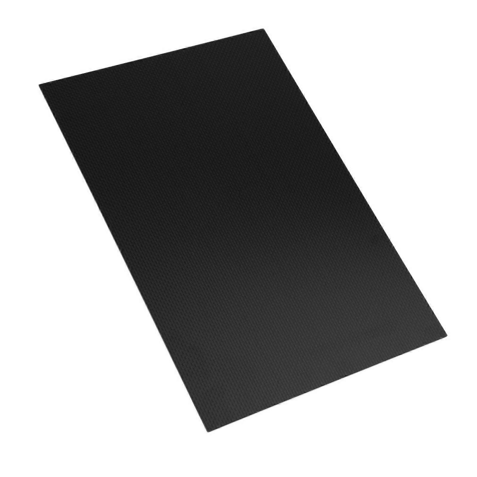 Profesjonell klasse 75x125mm karbonfiberpanel matt finish 3K twillvev for maskiner helikopterkomponenter