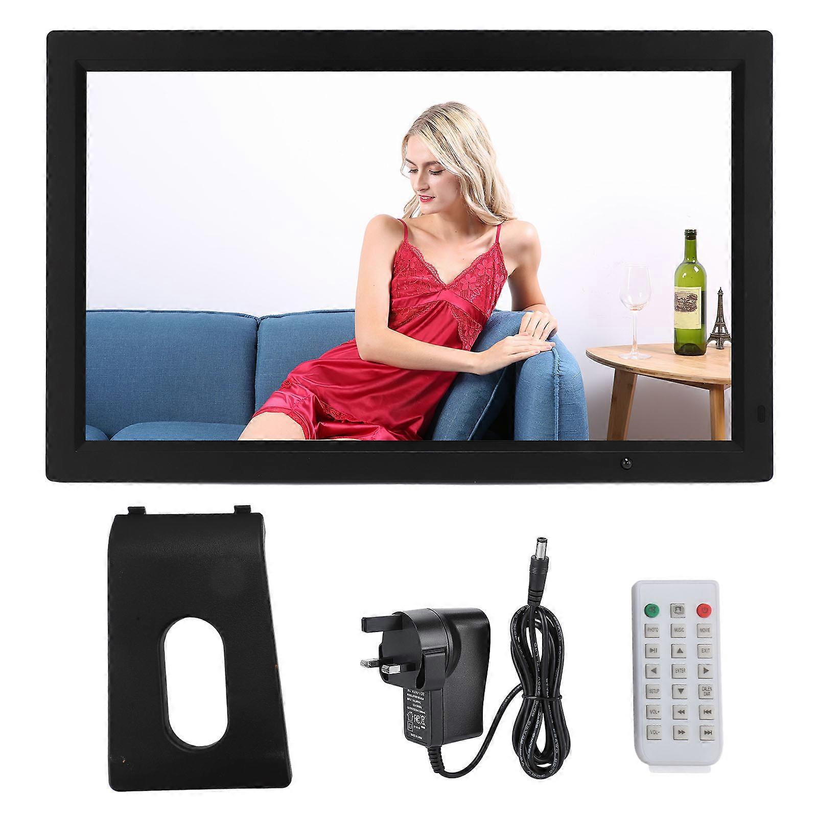 23.6" Digital Photo Frame with Motion Sensor, 1080p IPS Display, Remote & Music Player