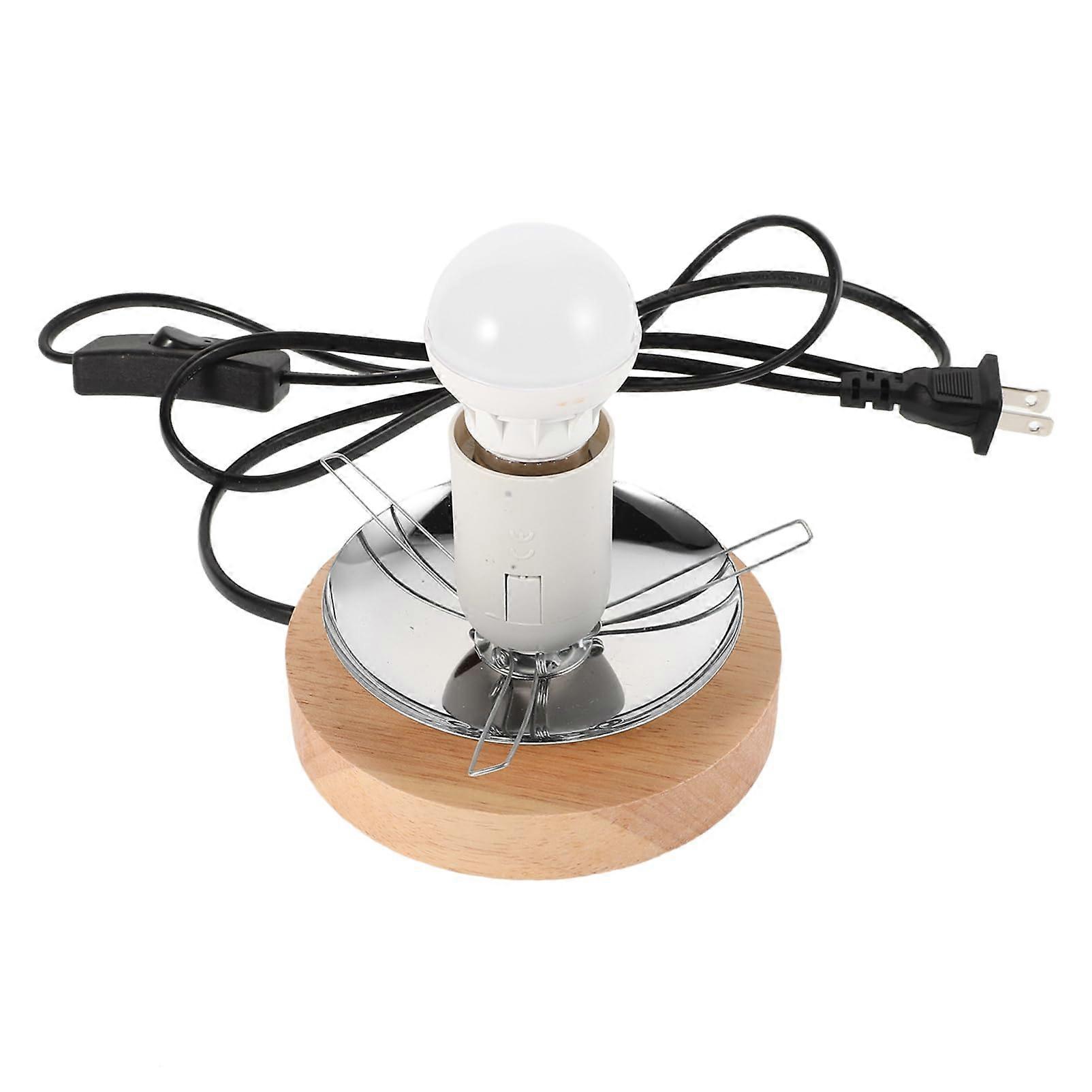 E27 Screw Base Vintage Table Lamp Base For DIY Small Lamp Home Office Use Socket Compatible