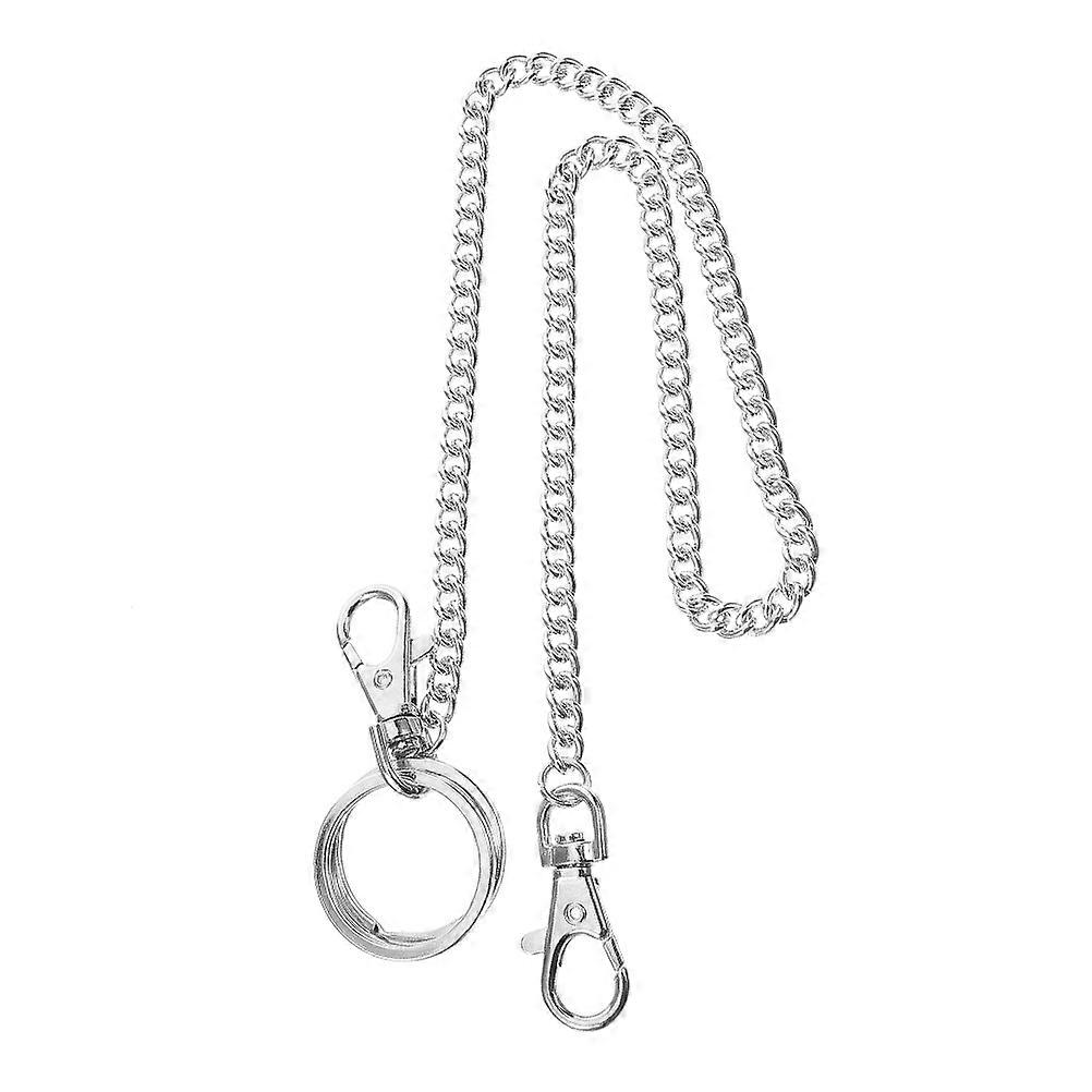 Men's Heavy Duty Pocket Chain Wallet Chain with Lobster Clasp Key Holder for Jeans and Belts Stylish Secure Accessory