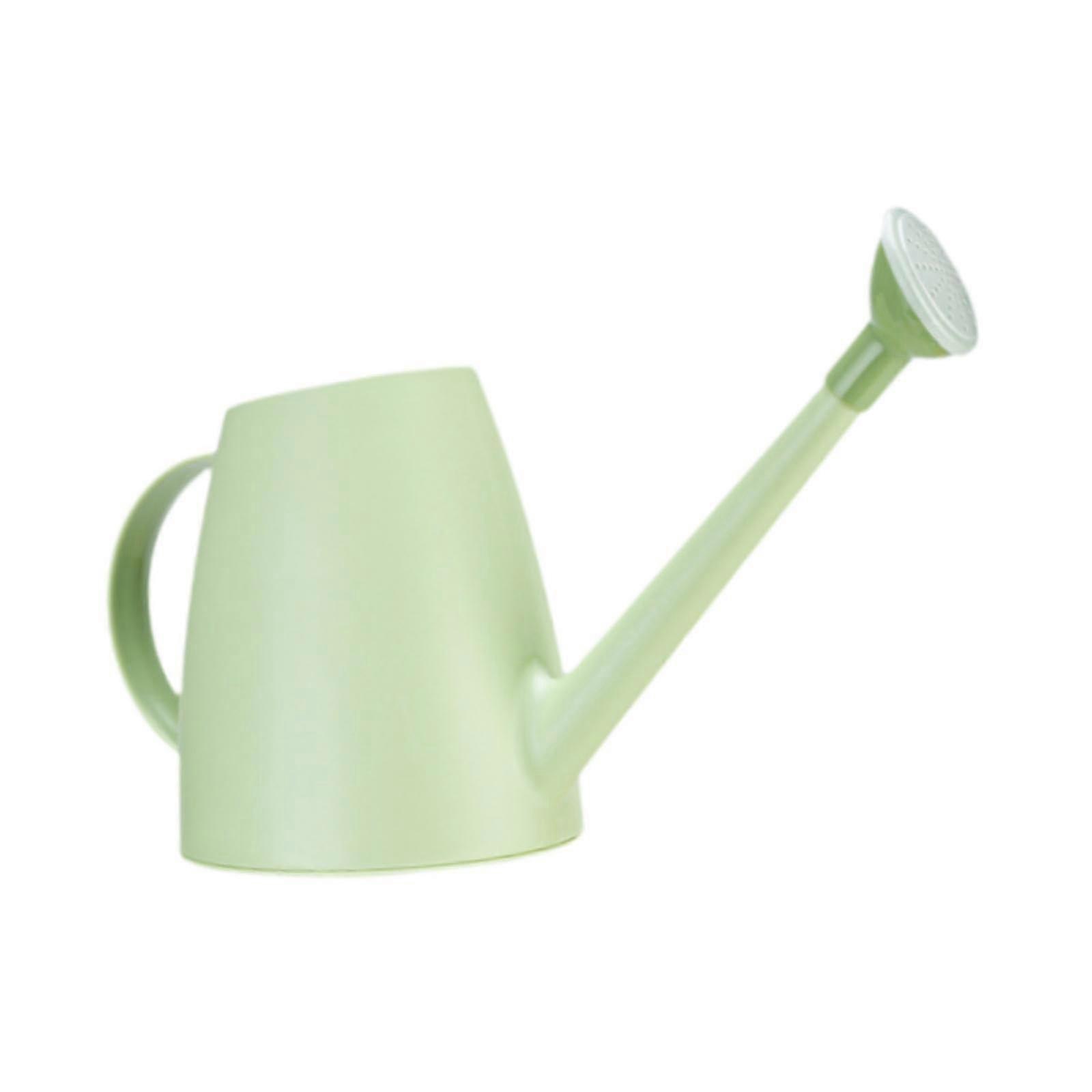 Flower Watering Can 1.8 L Capacity With Handle Sprinkler Water Bottle For Indoor Use Green