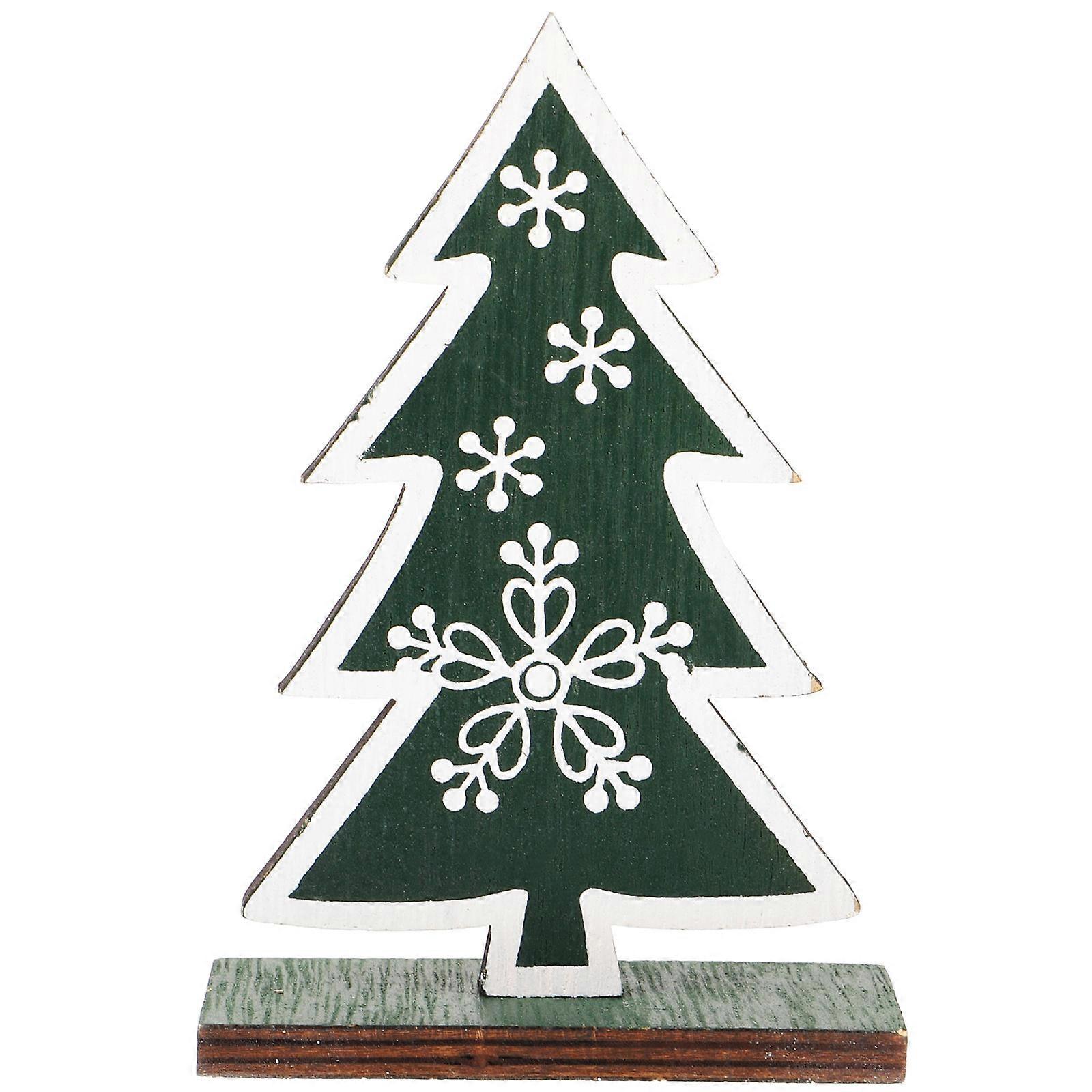 Mini Christmas Tree Desktop Decoration Assembling and Disassembling Multi Color 12 x 8 x 4 Cm 1Pack