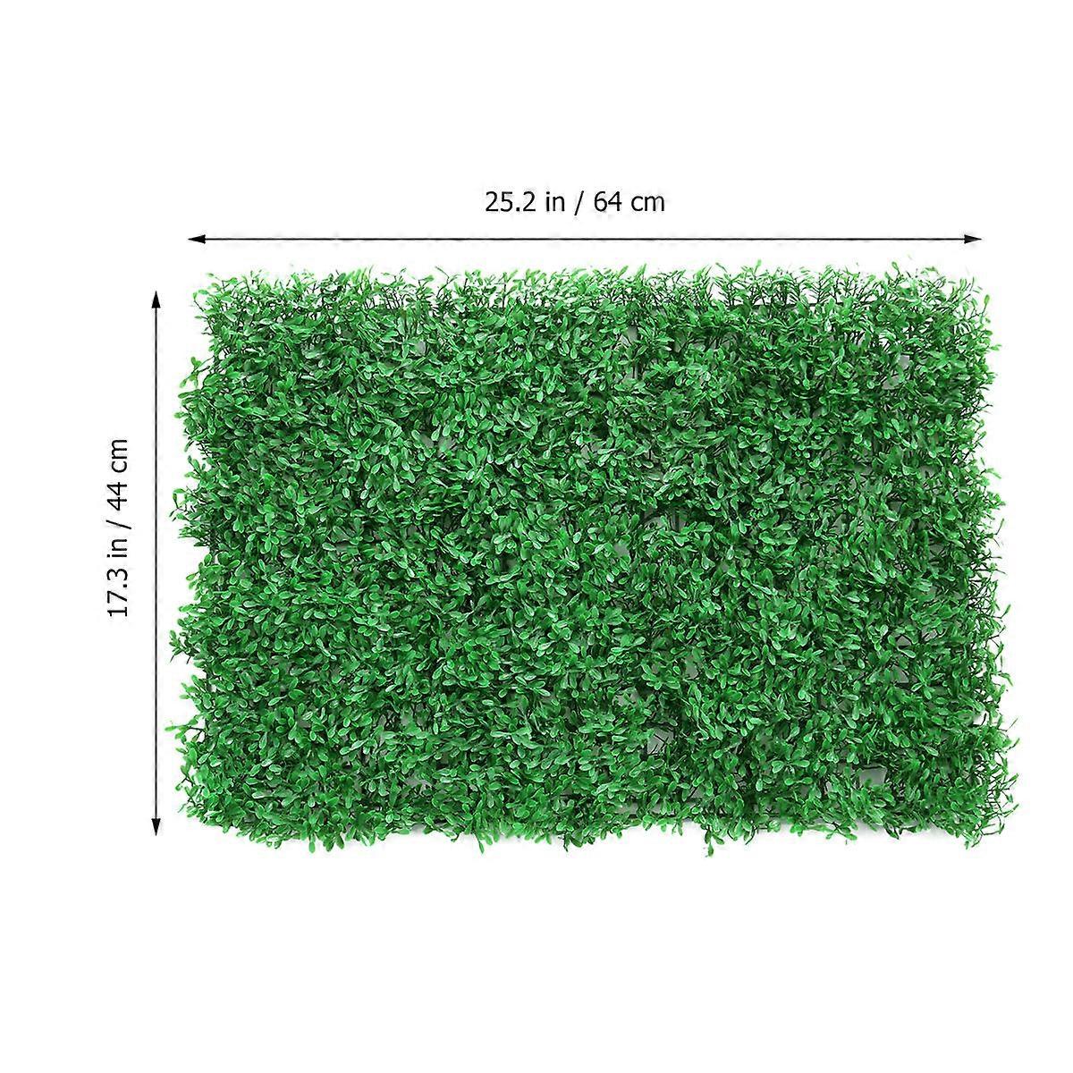 Faux Outdoor Greenery Artificial Turf Lawn Office Buildings 64x44cm Backdrop Props 1Pack