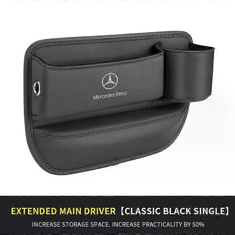 Suitable for Mercedes-Benz A C E S V Class AMG Sprinter GLC ML SLK SL CLS GLA GLK Car Seat Multifunction Storage Box Seat Gap Cup Holder