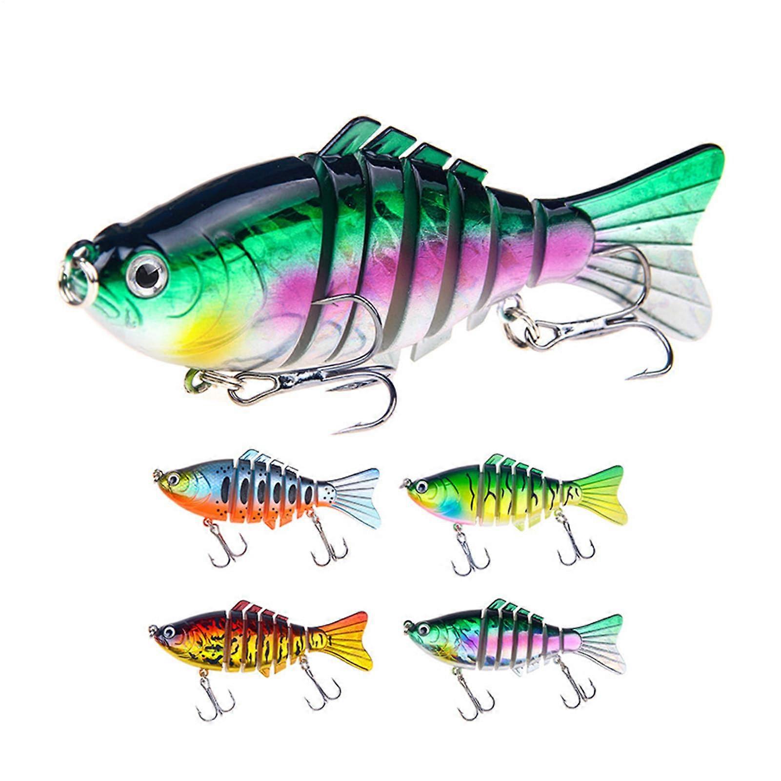 Freshwater Fishing Lures - 3D Simulation Artificial Bait for River Fishing, Beginner-Friendly for Fresh and Saltwater Adventures