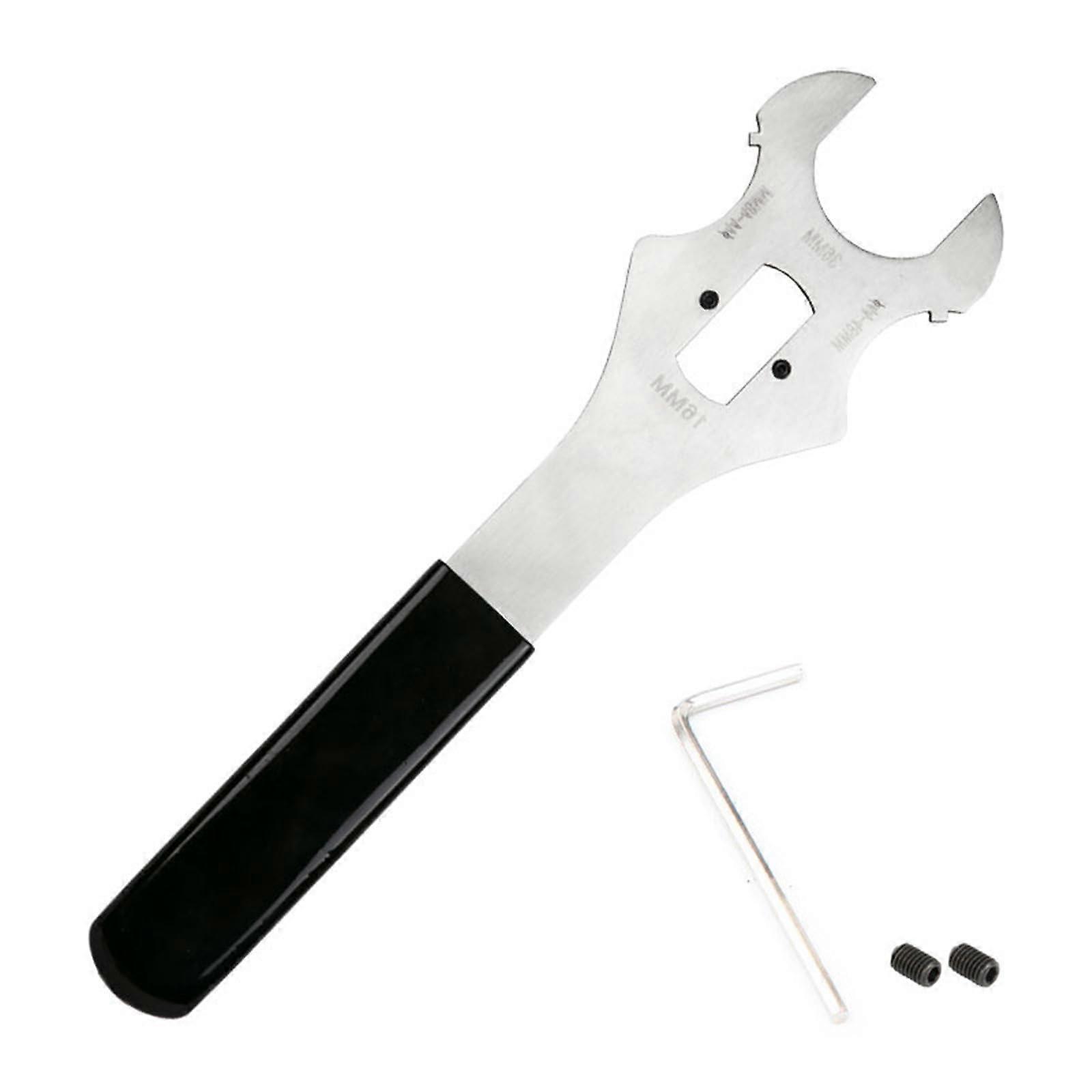 "Medium Axle Wrench Tool for Bike Lock Removal with Square Hole Design for Easy Axle Installation - Cycle Accessory"