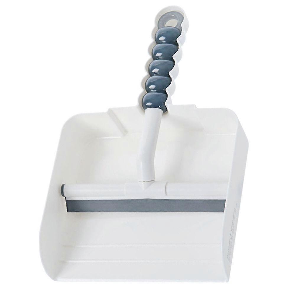 1 Set Rubber Dining Table Squeegee Dustpan Kit Window Glass Wiper (Grey)