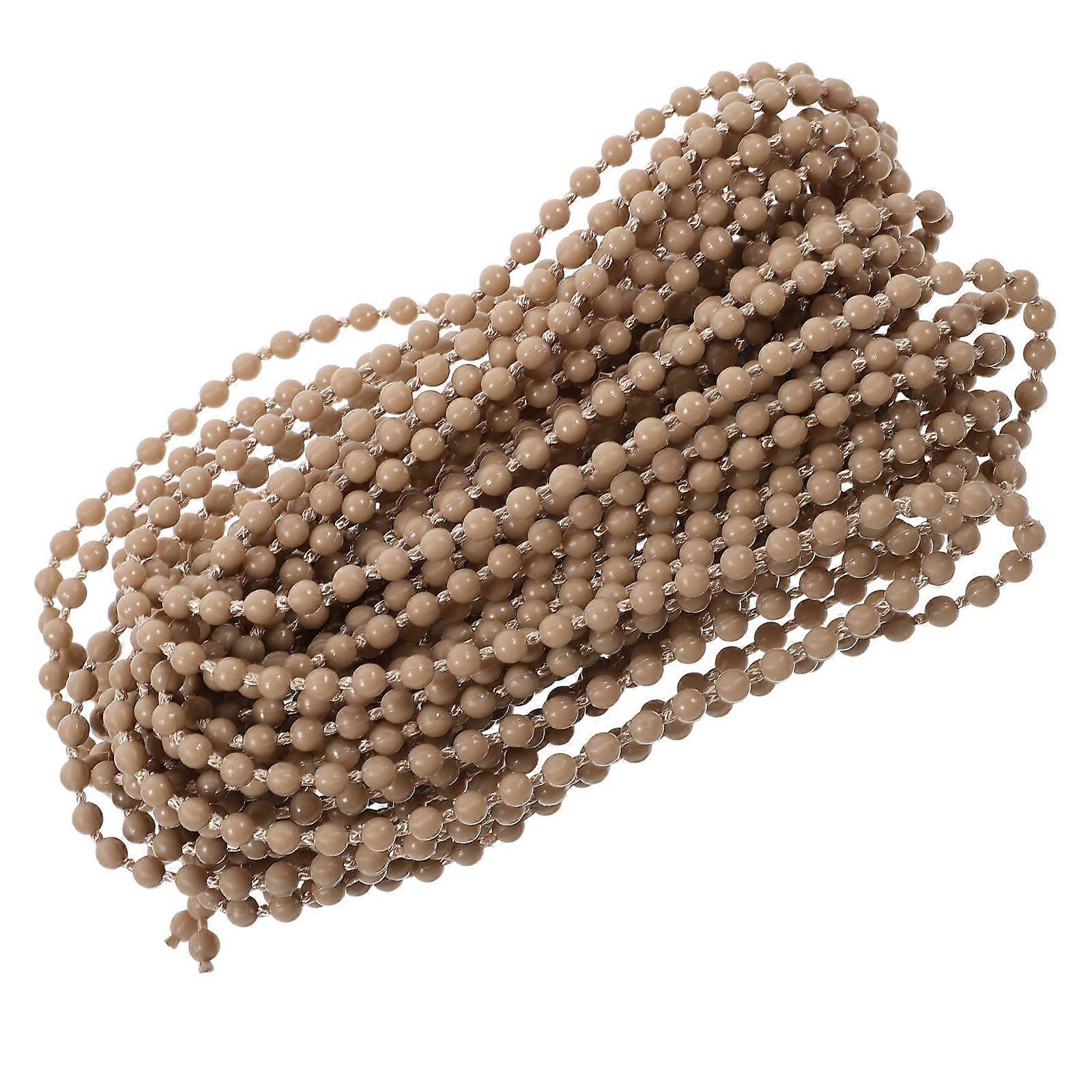 Beaded Cord For Blinds Roller Shades Accessories Dustproof Waterproof Round Beads Home Decor 1000.00X0.50X0.50CM 1Set