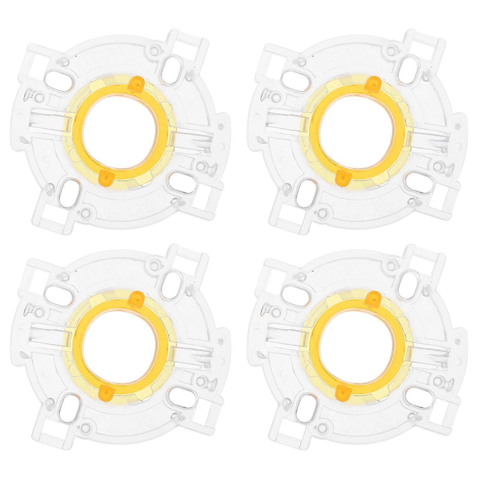 Round Retaining Rings For Joystick Easy Installation Diy Gaming Setups 4Pcs