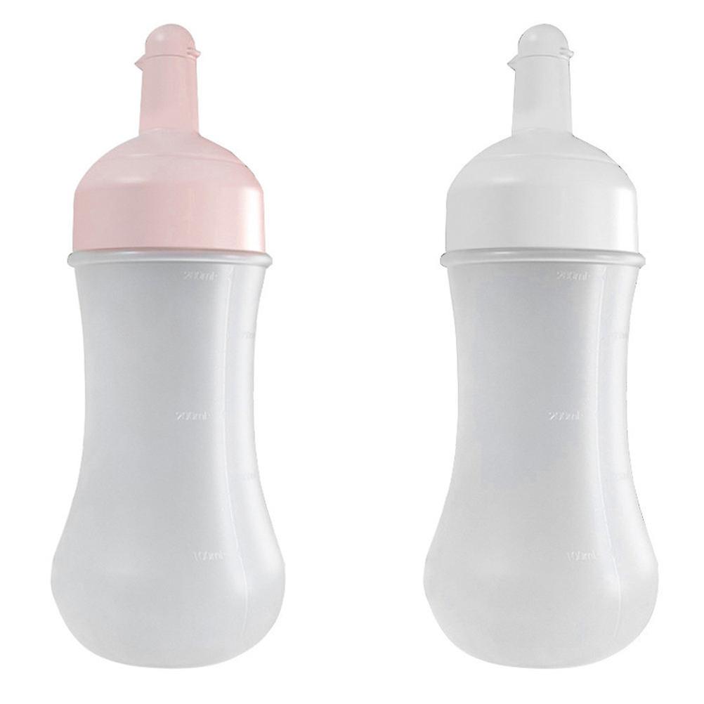 2pcs Sauce Squeeze Bottles, Condiment Dispensers for Ketchup, Jam, and Sauces, Lightweight Portable Kitchen Tool with Easy Squeeze Design