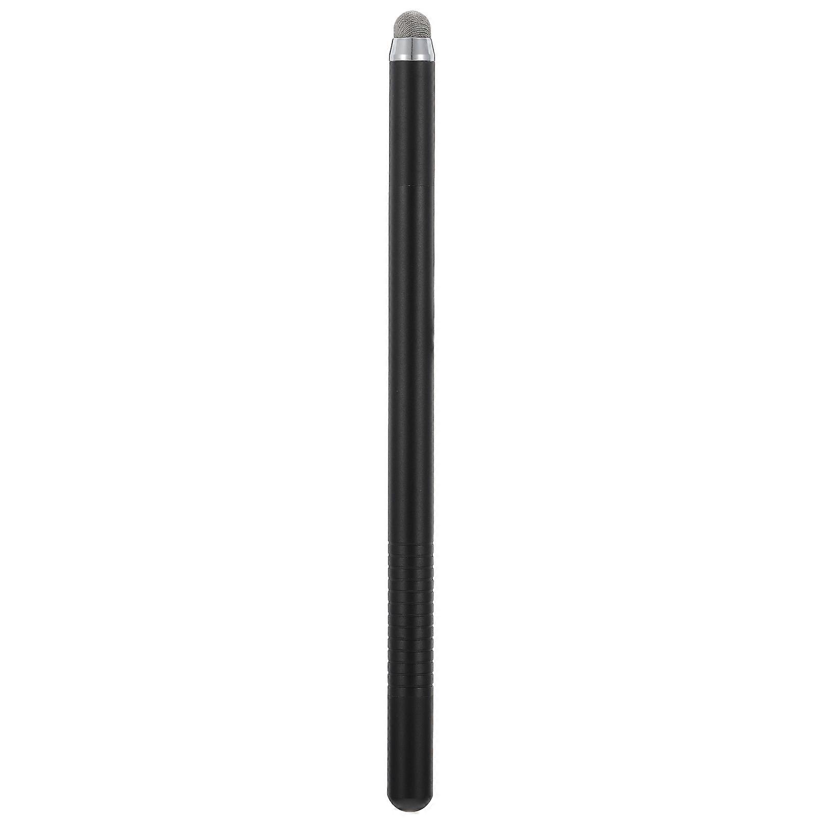 Universal Capacitive Stylus Pen for Touch Screen Devices Black Aluminium Alloy Portable Size 0.5in