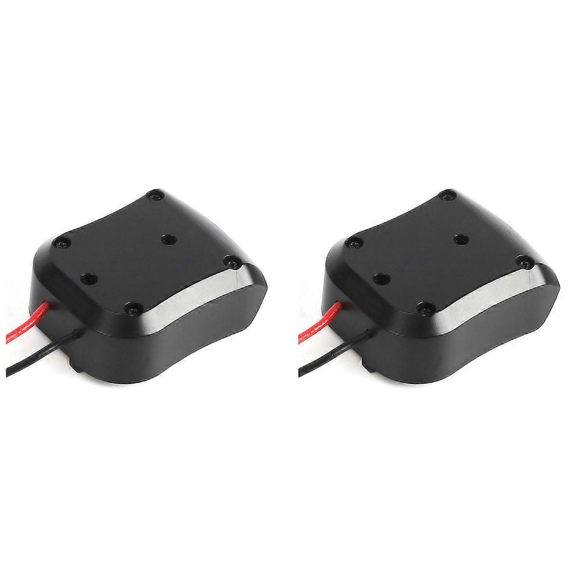 DW12V Battery Adapter for 10.8V-12V Li-Ion with Wires,Black
