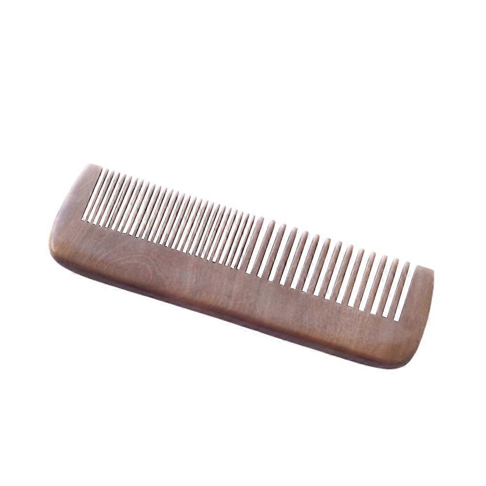 Scalp Massage Comb Anti Static Hair Styling Comb For Daily Use Light Brown 14.7x4.5x0.8cm 1Set