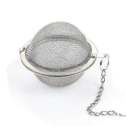 Pack of 2 tea strainers, spice strainers, with chain 304 tea infusers, perfect for large tea, tea interval diffuser, spice aroma