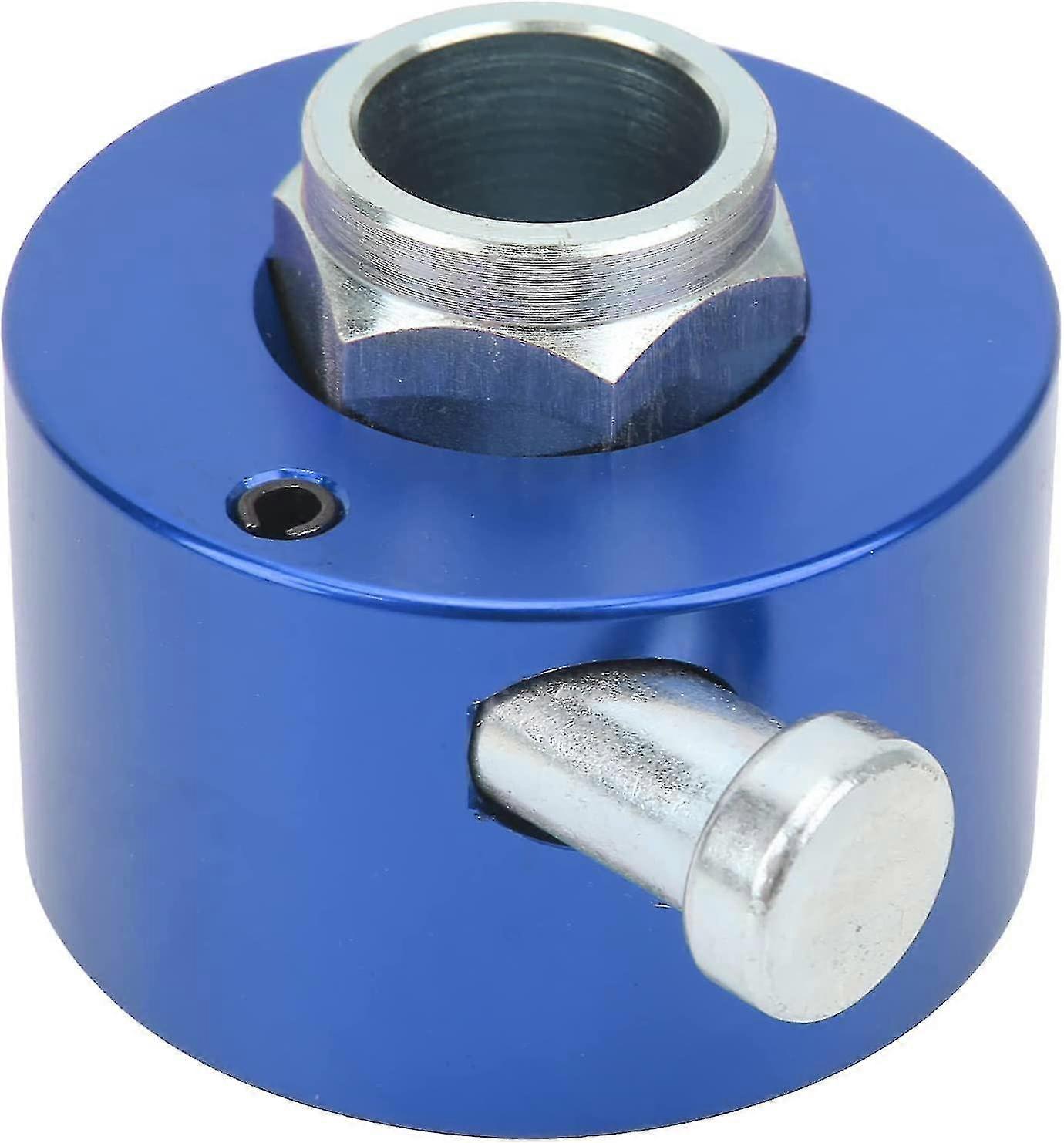 Auto Lenkrad Schnellspanner Nabe mit Knopf (Blau, 1Stk)