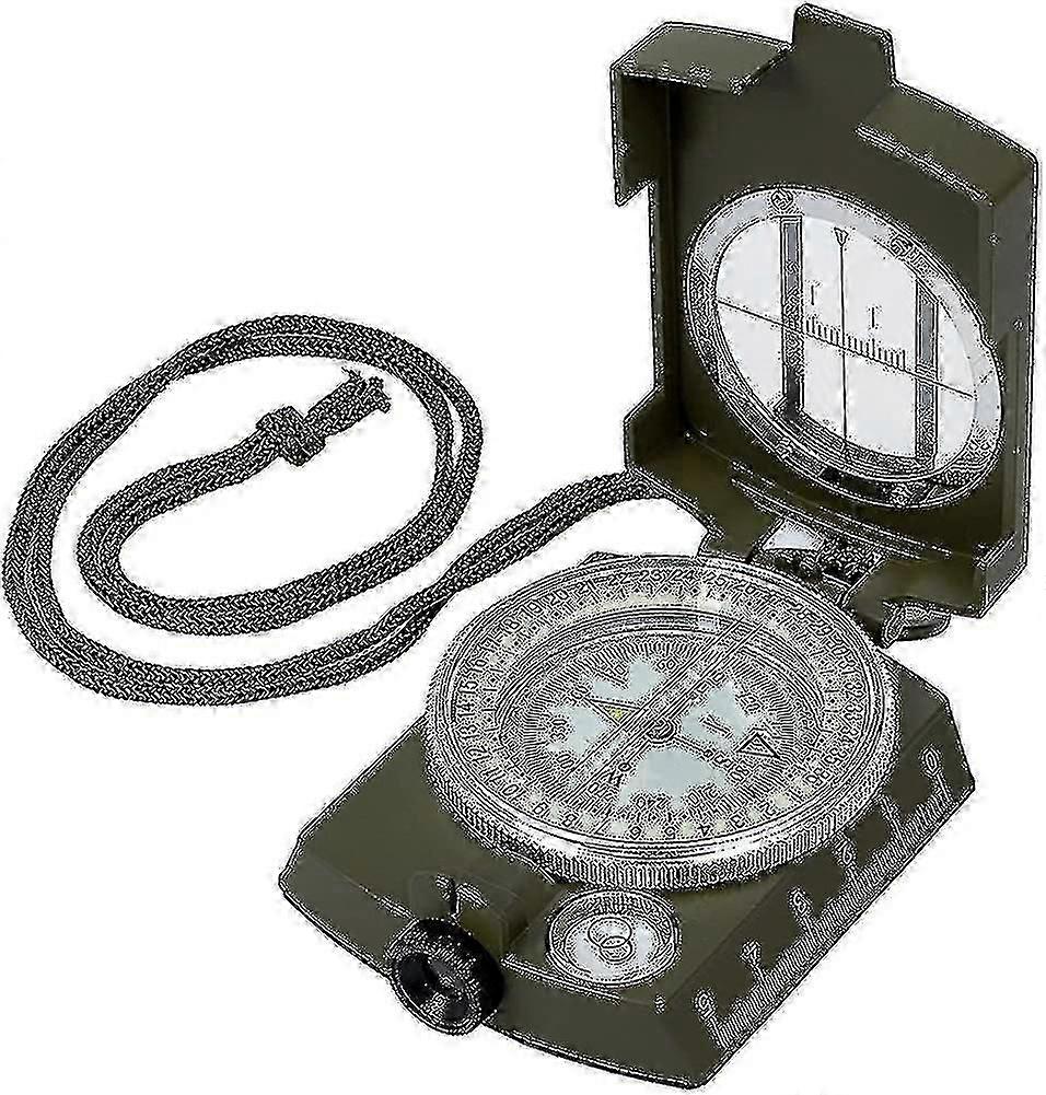 Compass Waterproof Navigation Compass Metal Sighting Compass
