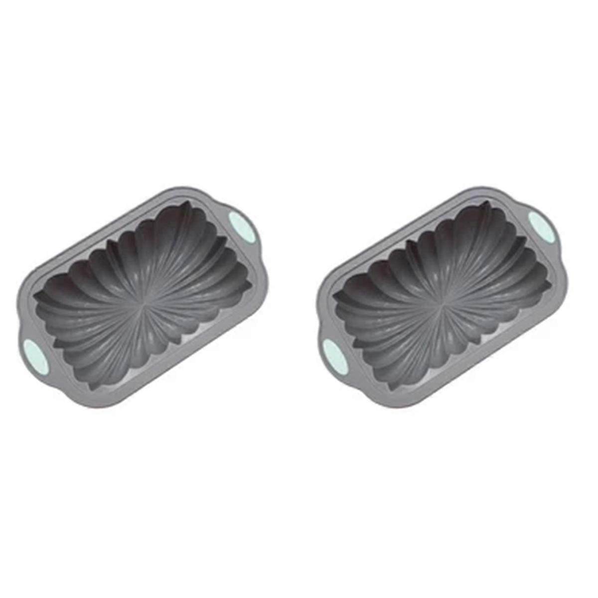 Silicone Bread Loaf Pan Nordic Design Classic Fluted Toast Mold,A