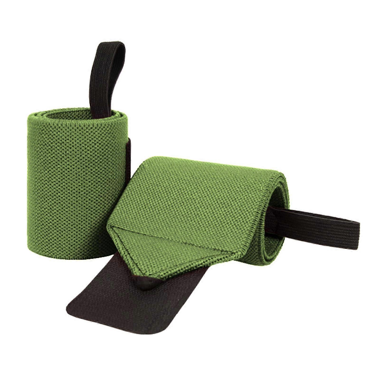 Sports Wristband Adjustable Wrist Brace for Injury Recovery, Green Gym Wrist Protector, Comfortable Compression Strap