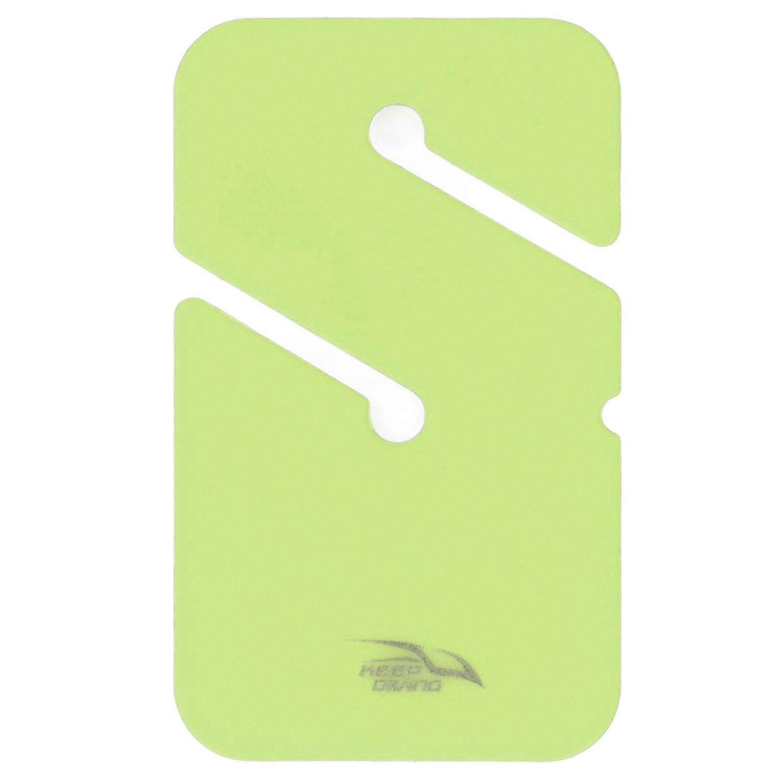 Scuba Choice 4-Pack Compact and Easy-to-See Cave Line Markers for Wreck Diving, Rectangular, Fluorescent Yellow