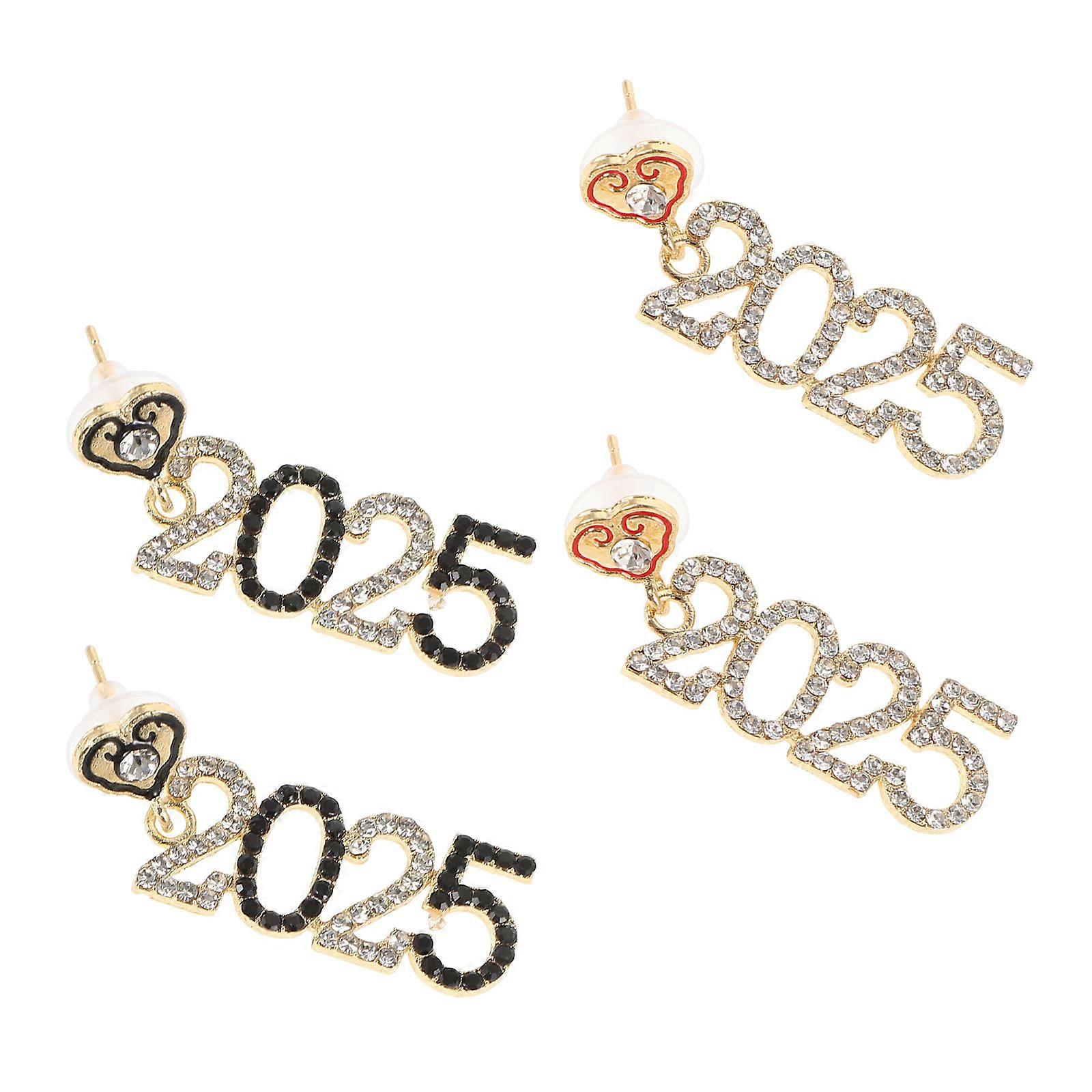 a refined and engaging product description based on your input:
 
**2 Pairs Dangle Earrings for Women – Lightweight Alloy Ear Pendants with