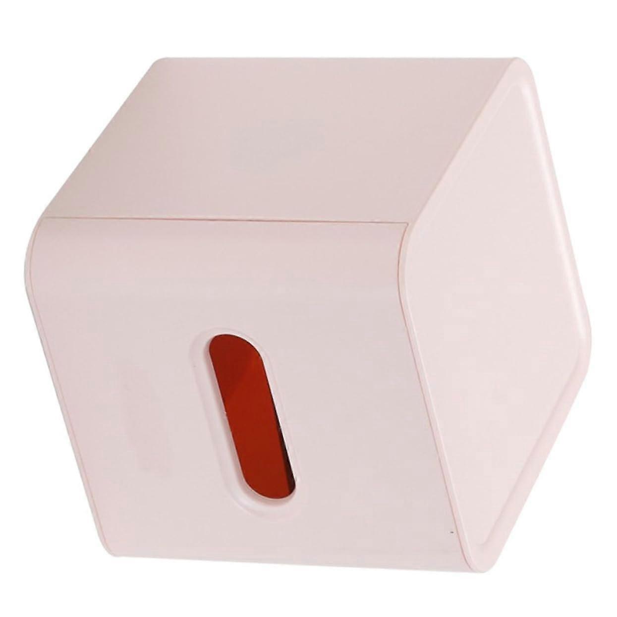 Tissue Box Storage Boxes, Storage Box, Paper Dispenser, Tissue Holder, Decorative Tablecloth Clips, Pink