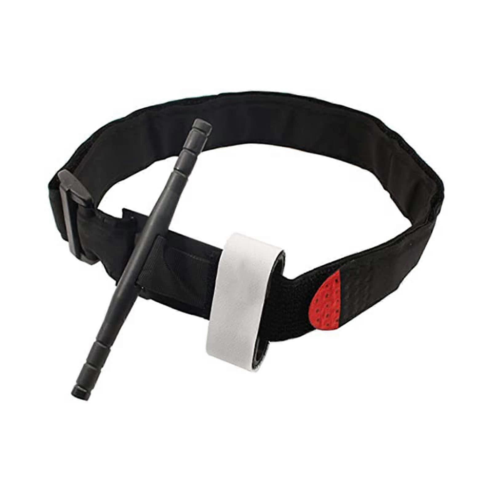 Tactical Tourniquet for Combat Medical Emergencies, Black, Quick-Release Design for Field Use