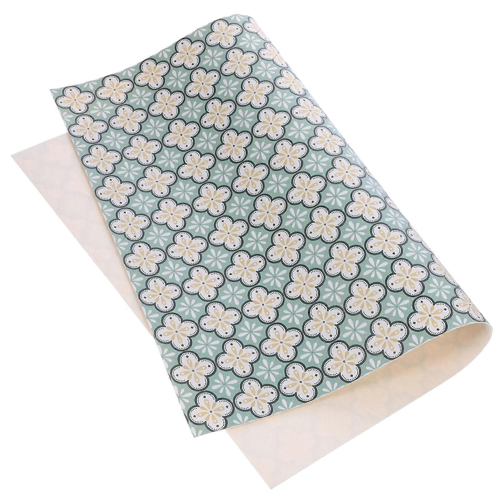 Self-Adhesive Flooring For Dollhouse Simulation Tile Cuttable Decorative Miniature Scene Building 1Pack