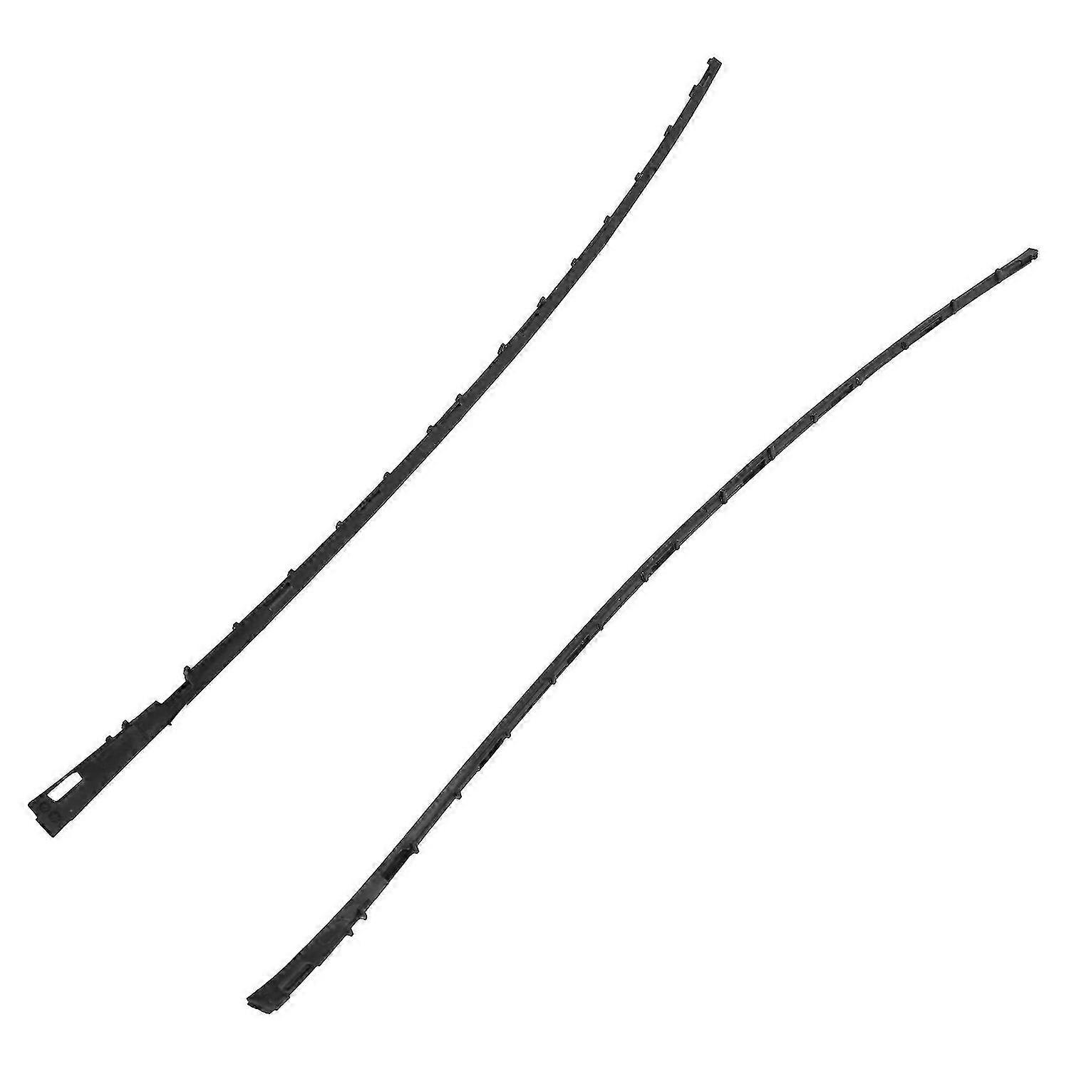 1Pair Front Windshield Seal Strip For Ford Fiesta 2010-2019