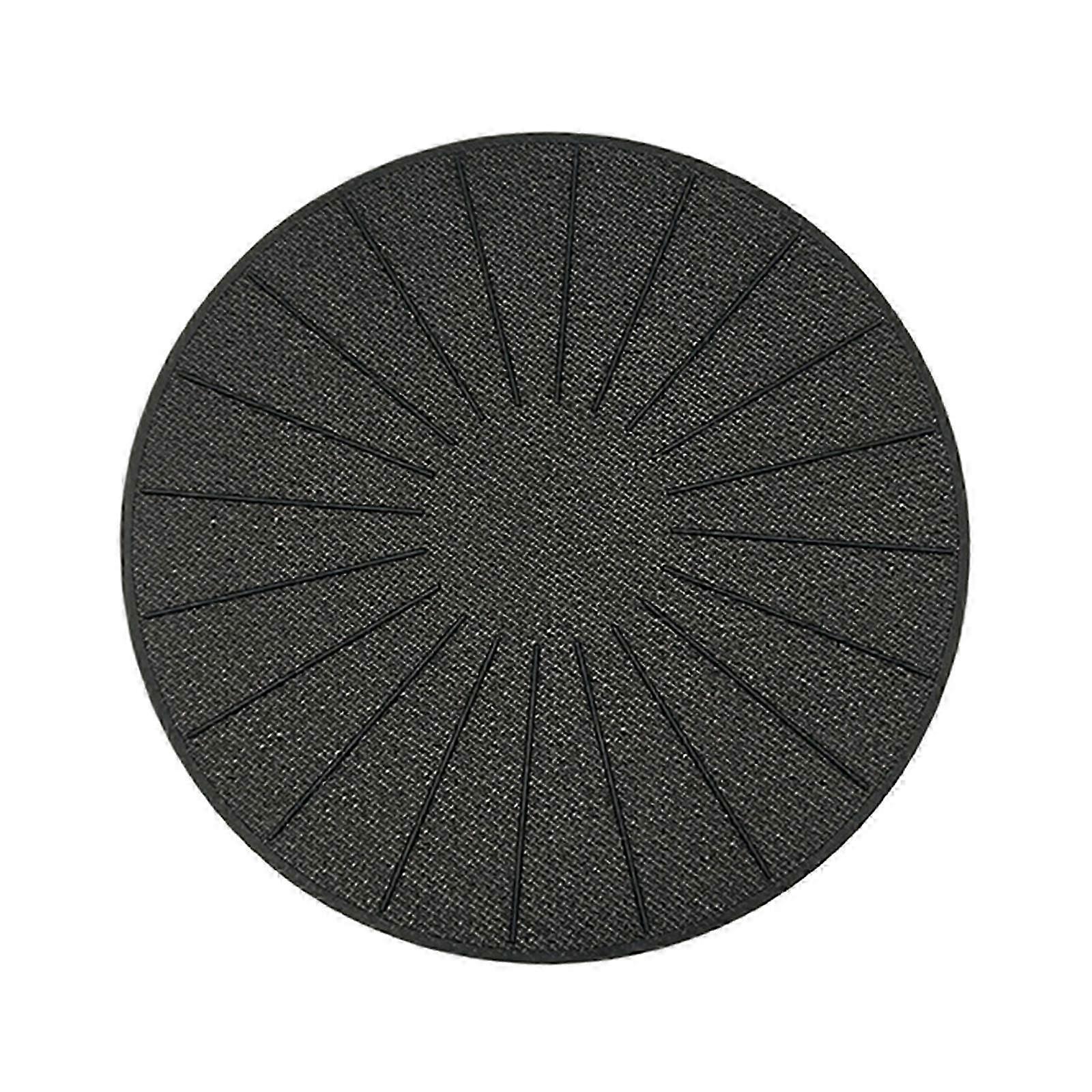 Nonslip Induction Cooktop Mat Home Cooking Mat Silicone Table Protector Stove Mat Suitable for Magnetic Stove Black