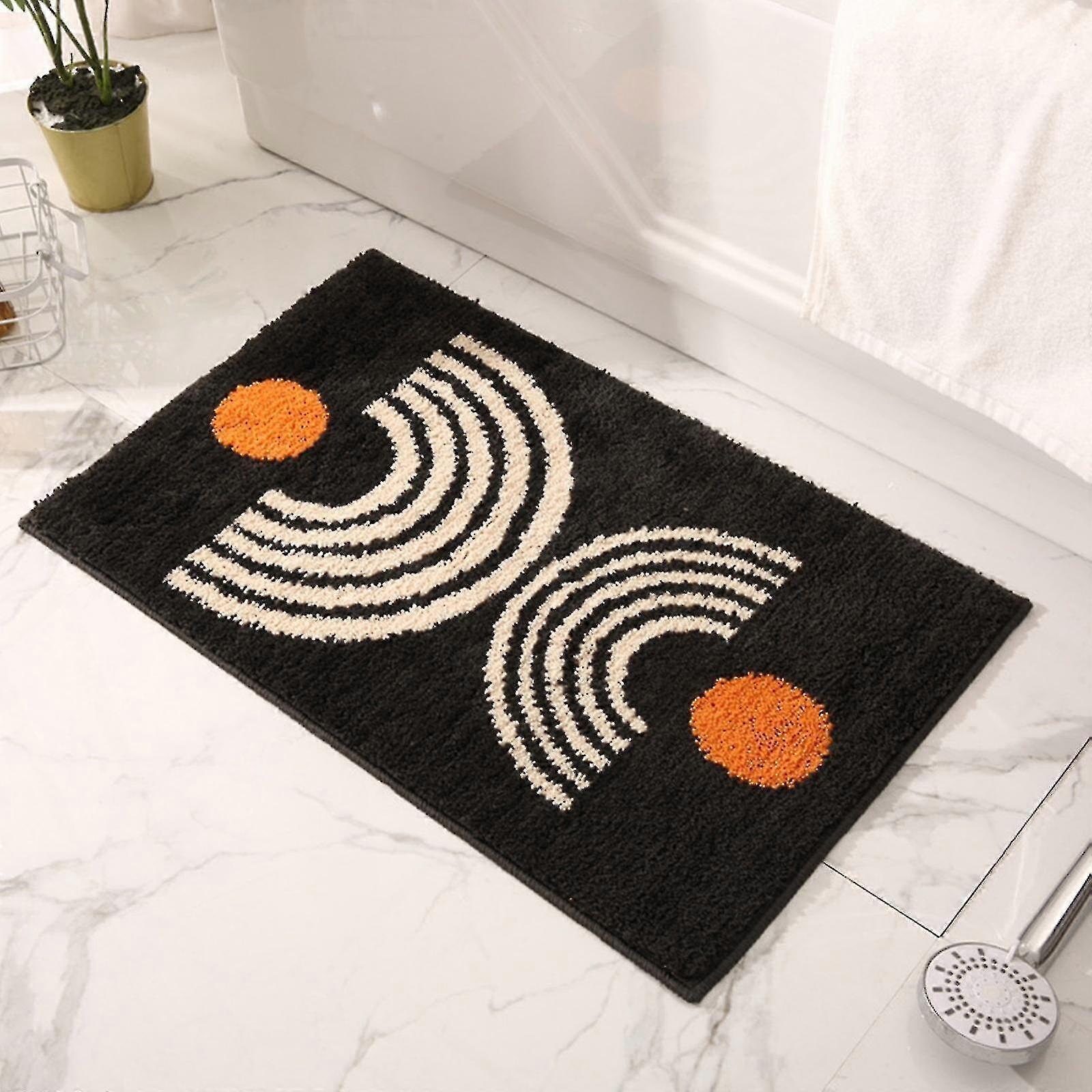Imukykyiset liukumattomat ovimatot kodin sisäänkäyntiin, kylpyhuoneisiin ja wc-tiloihin, muhkea pörröinen kylpymatto