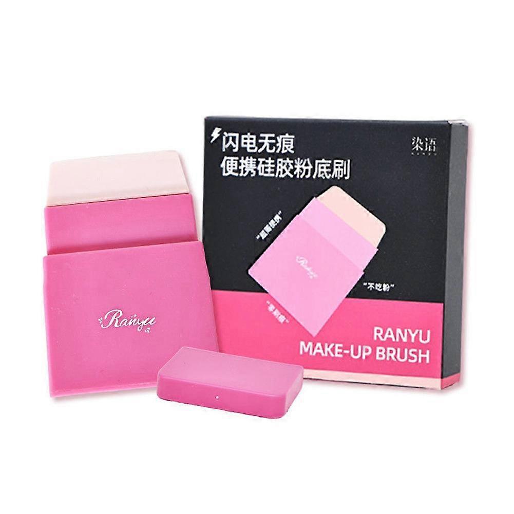 Mini Short Handle Mask Brush Silicone Face Mask Brush Foundation Applicator