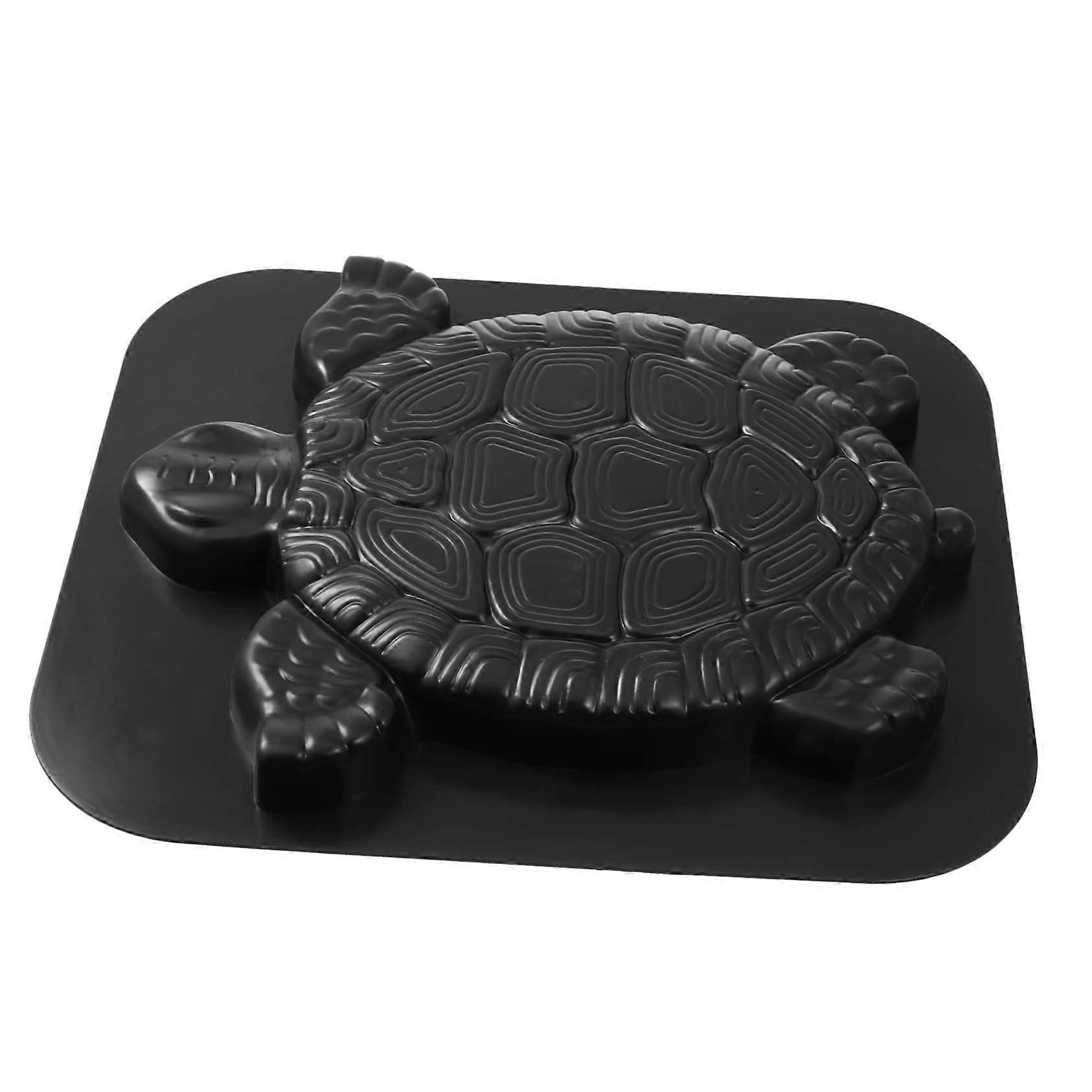 Simulated Turtle Form Garden Decor DIY Cement Paving Mold Plastic Path Turtle For Landscape And Lawn