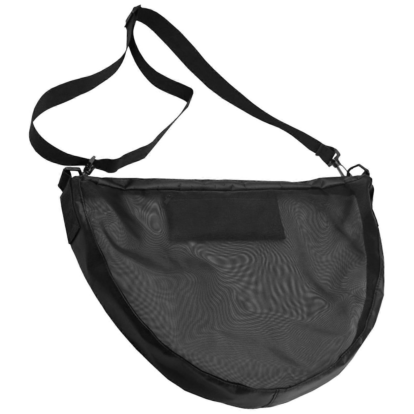 Basketball bag made of mesh, breathable ball storage bag with shoulder strap