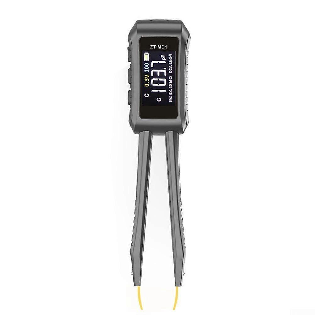 ZTMD1 Portable LCR Tester for Automatic Identification of Capacitors Resistors Diodes with Digital Display and Compact Design
