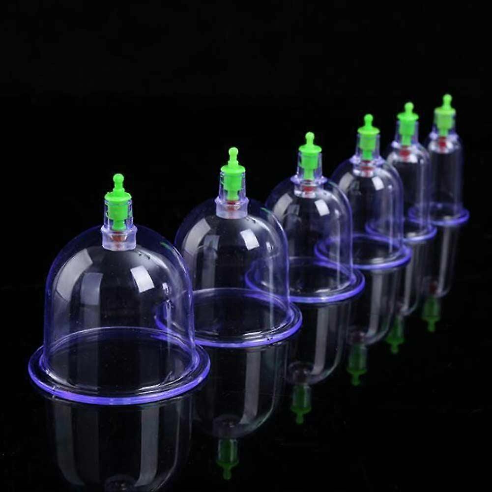 6-cup cupping device vacuum cupping device fire cupping