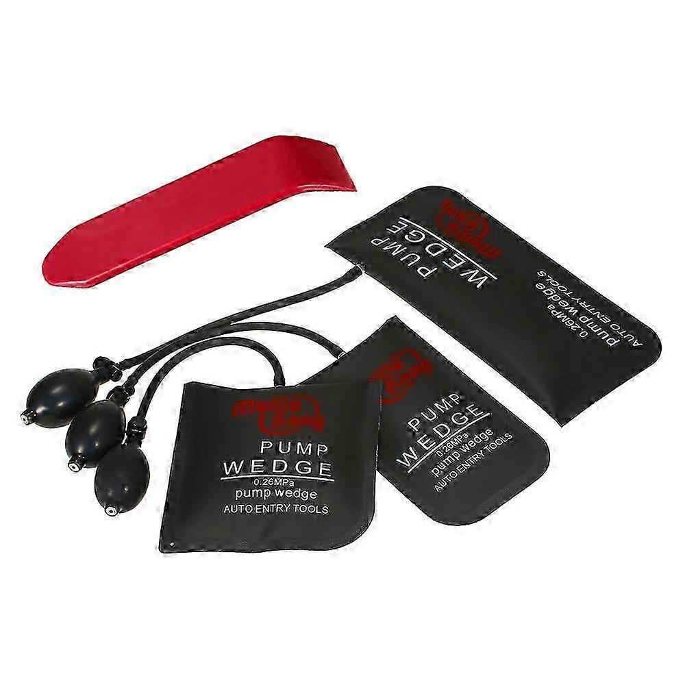 MeiDe Gang Air Wedge Bag Pump, Professional Leveling Kit and Alignment Tool Inflatable Shim Bag 3 Piece (Small, Medium, Large)
