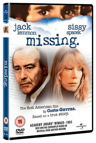 Missing DVD (2012) Jack Lemmon Costa-Gavras (DIR) cert 15 - Region 2