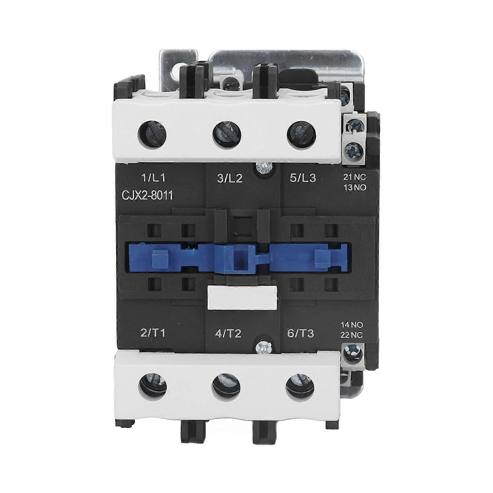 AC Contactor 3 Pole Circuit Load Control Switch Controller 80A for Power Supply