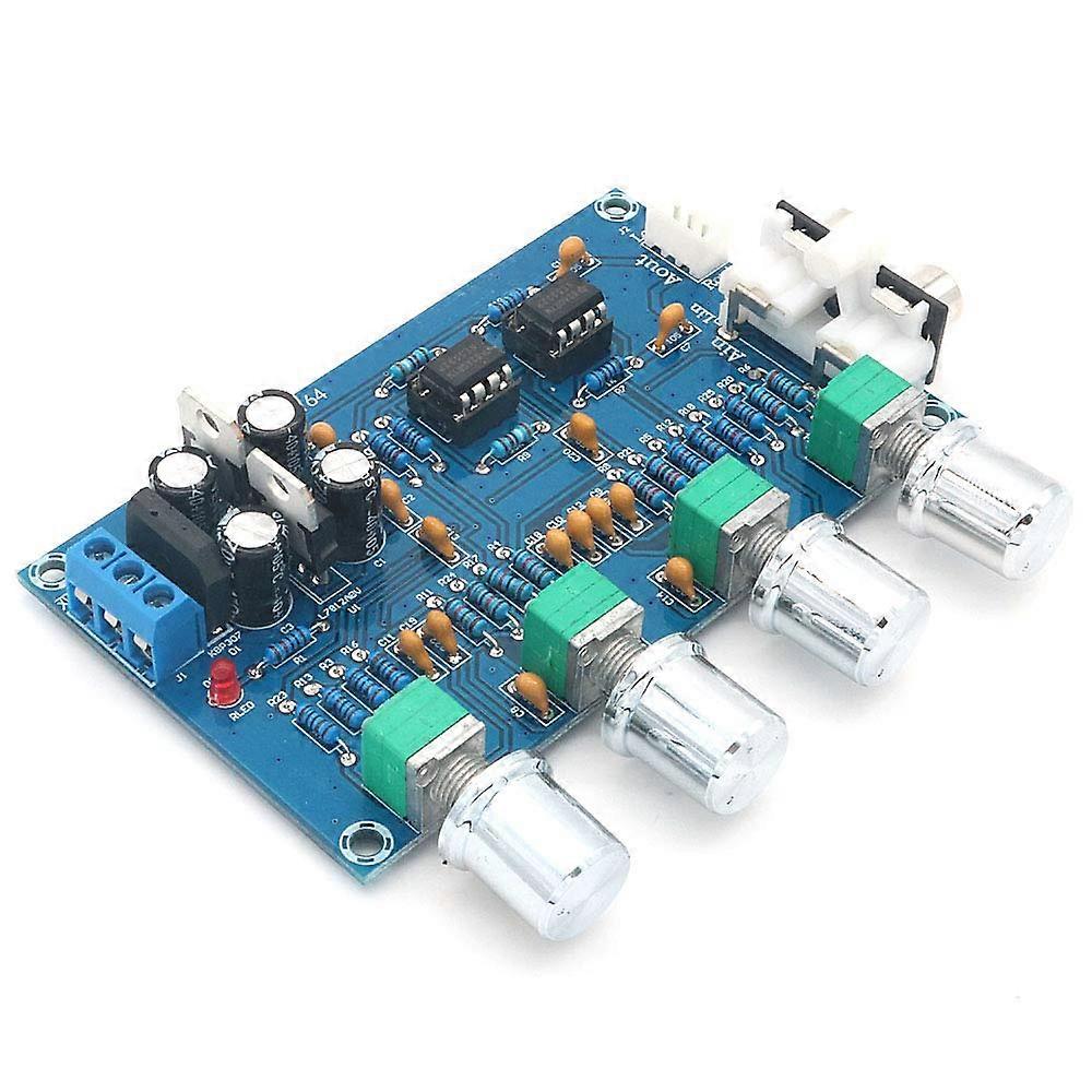 XH-M164 Audiopitch NE5532 Music Mixer Bass Height Adjuster, Pitch Control Module, NE5532 Op-Amp